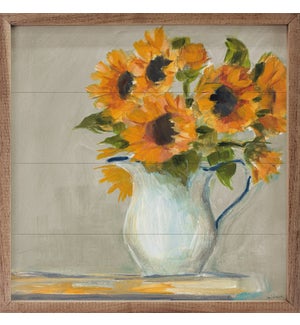Lotties Sunflowers By Sue Schlabach